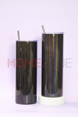 Shimmer Glitter Pearlescent Smooth Double Wall Steel Tumbler for Vinyl Stickers & Sublimation 20oz