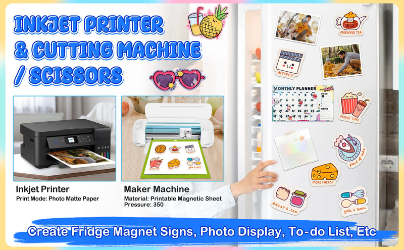 Magnetic Printable Sticker Vinyl