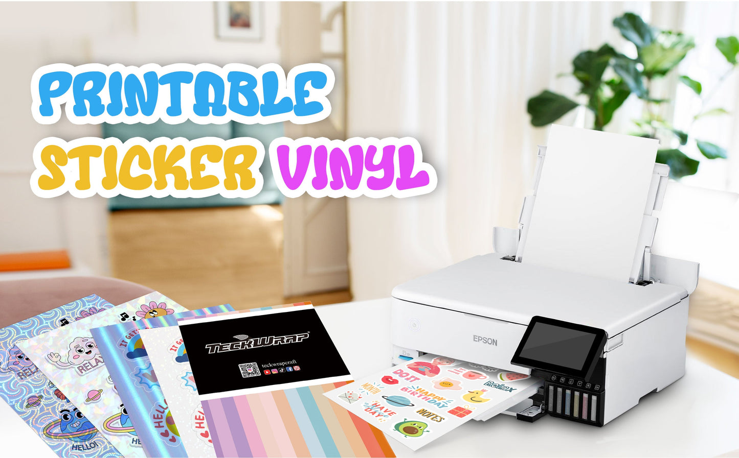 Inkjet Printable Sticker Vinyl