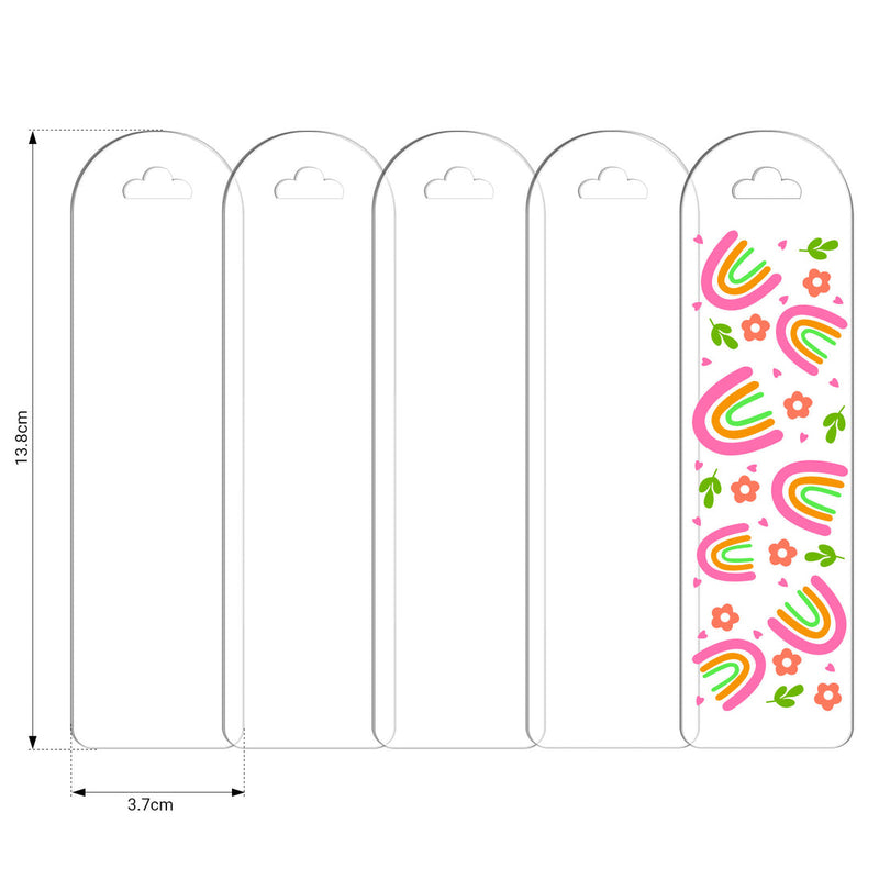 Acrylic Bookmark Blanks