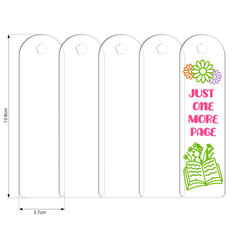 Acrylic Bookmark Blanks