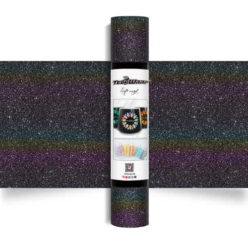 TW 12x12 Colorful Glitter Adhesive Vinyl