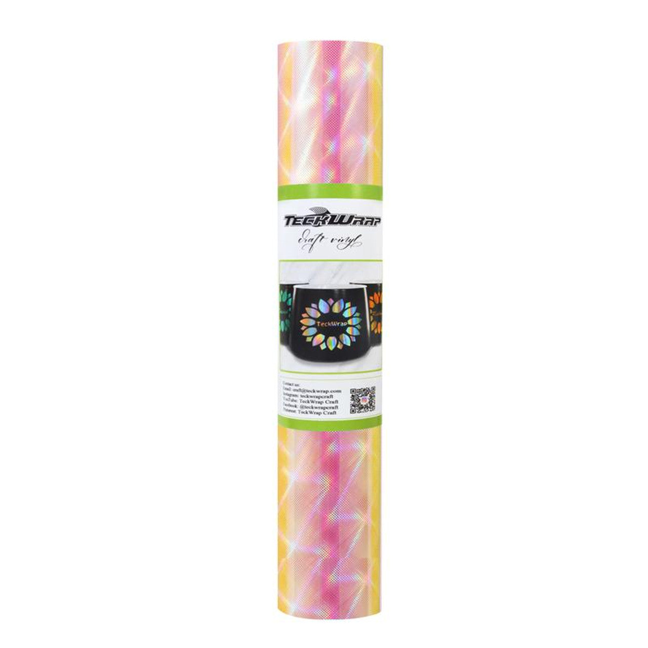 HOLOGRAPHIC PATTERNED ADHESIVE VINYL