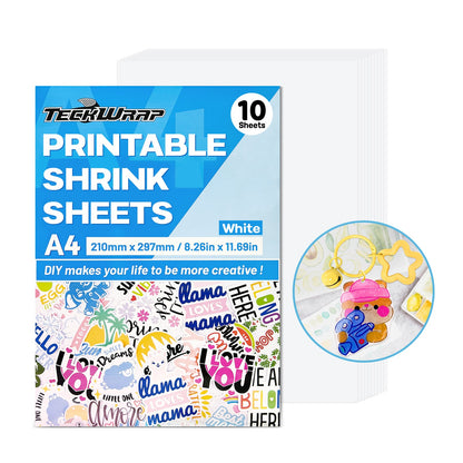 INKJET PRINTABLE SHRINK SHEETS