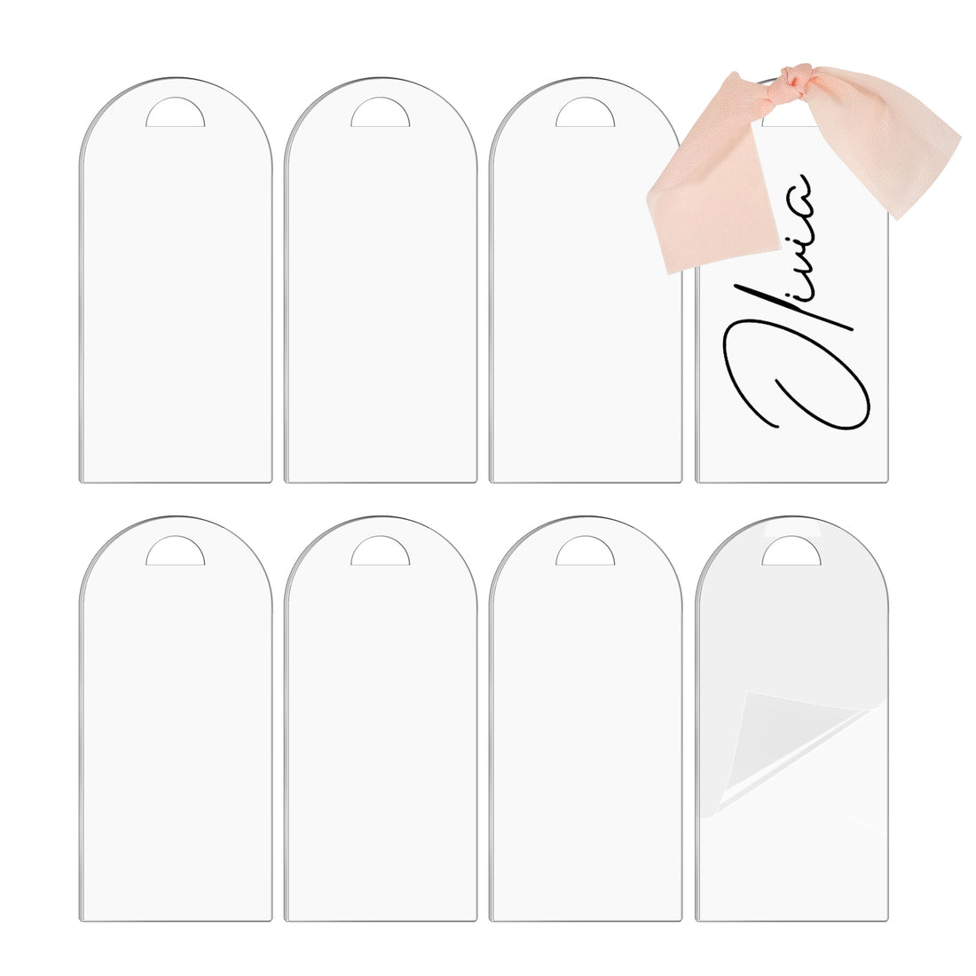 ARCH ACRYLIC CARDS (8 PCS/SET)