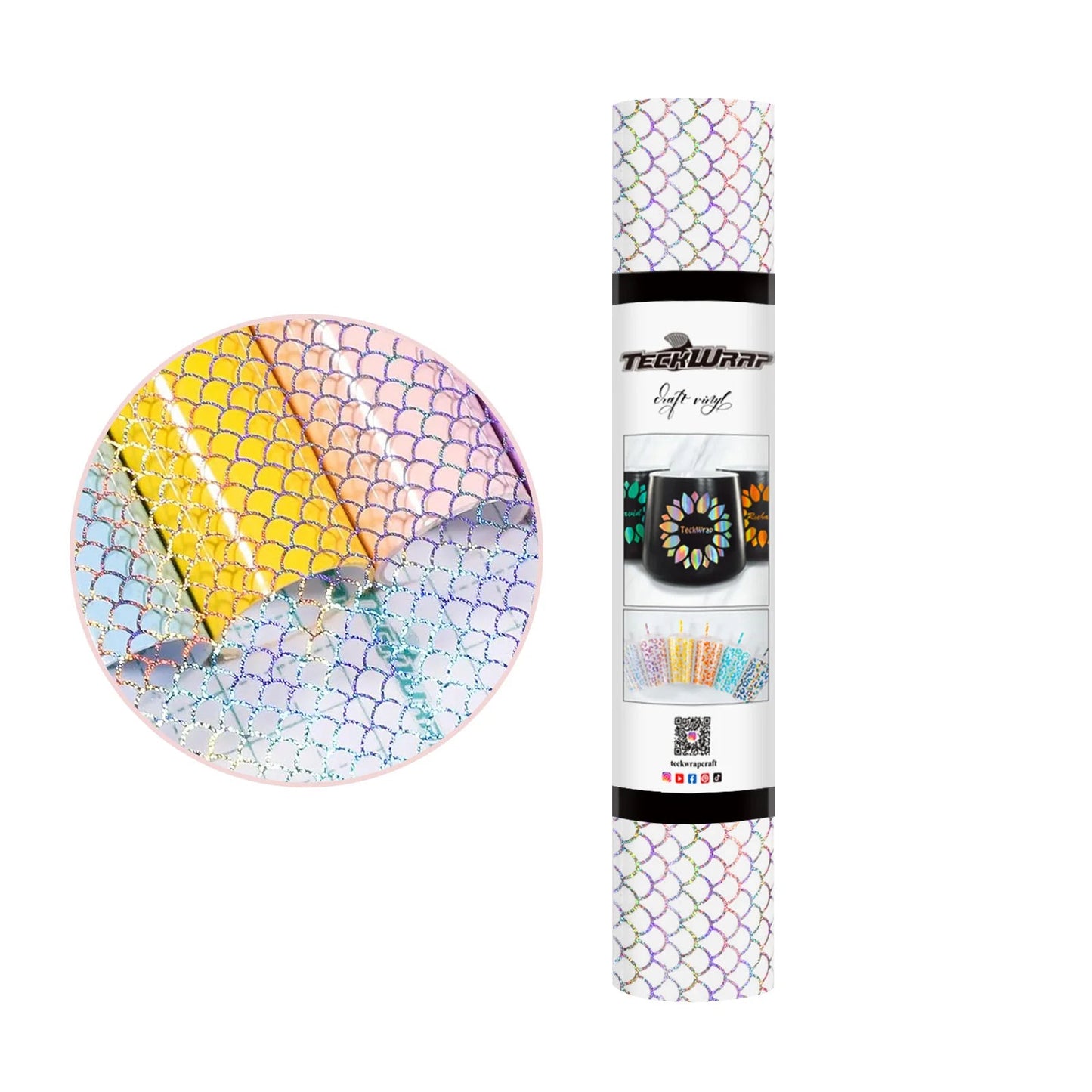 HOLOGRAPHIC PATTERNED ADHESIVE VINYL