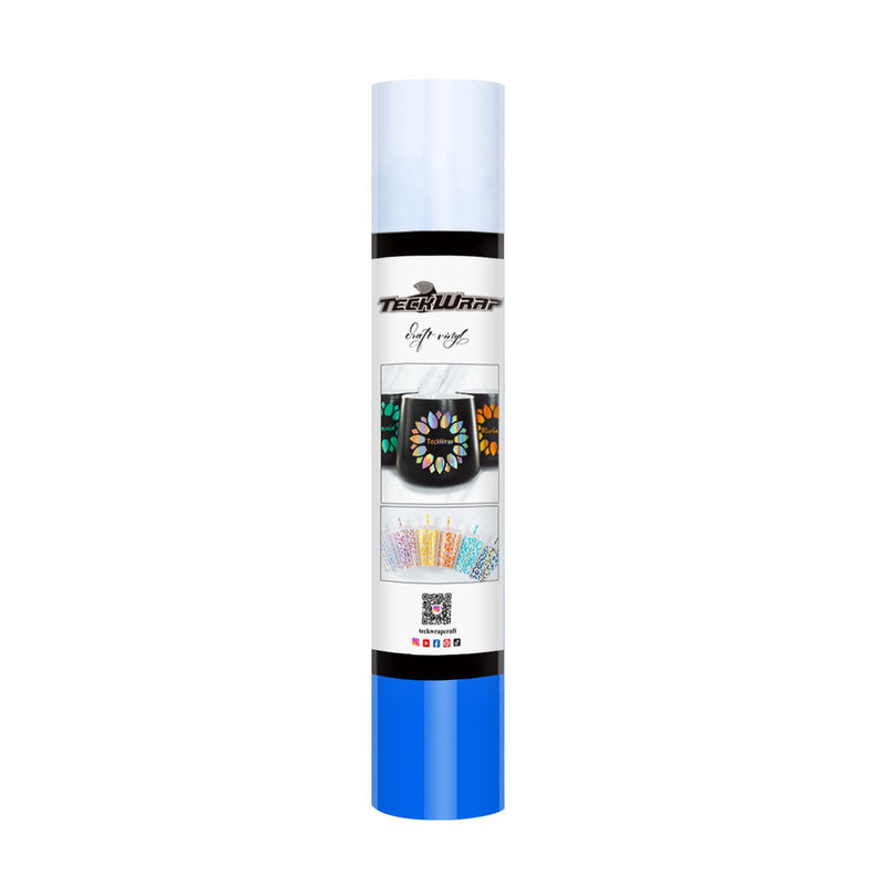 TW 5ft. Clear Cold Color Changing Adhesive Craft Vinyl (translucent)