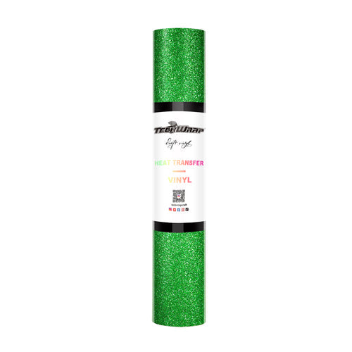 Glitter Heat Transfer Vinyl 5ft Roll